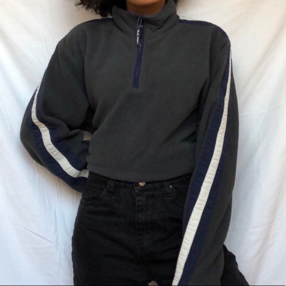 long sleeve mock neck sweater